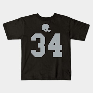 Bo Jackson #34 Kids T-Shirt